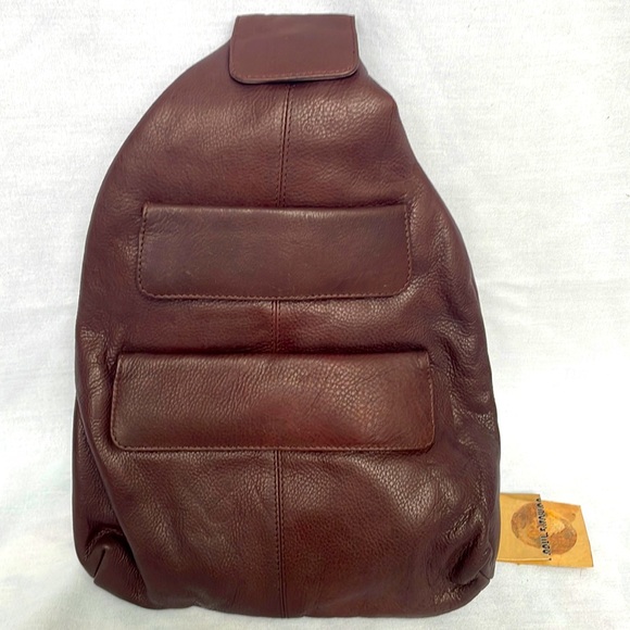 Genuine leather backpack - Picture 1 of 3